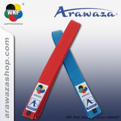 Arawaza Japanese Style Kumite Ceinture,WKF app. 290 | Rouge