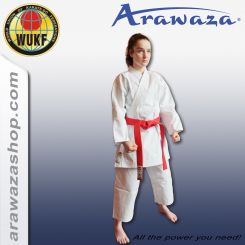 Arawaza Kata DELUXE Evo - WUKF app., blance/rouge  WUKF Approved - rouge | 140