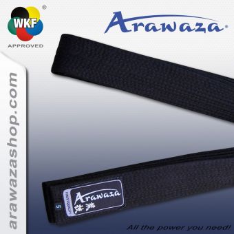 Ceinture noire Arawaza - Standard /Régulière 