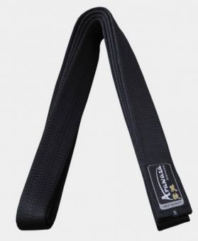 Ceinture noire Arawaza - Extra épaisse Polyester | 4,5 cm | 270 cm 