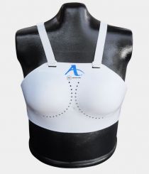 Arawaza Plastron Plastifié avec sangles Approuvé FMK, Arawaza S