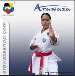 Arawaza Black Diamond - Premier-League Combo Set, Womens-Cut WKF approved 165 | WKF Approved