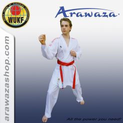 Arawaza Onyx Oxygen WUKF approved, rouge / blanche 195 | WUKF Approved - rouge